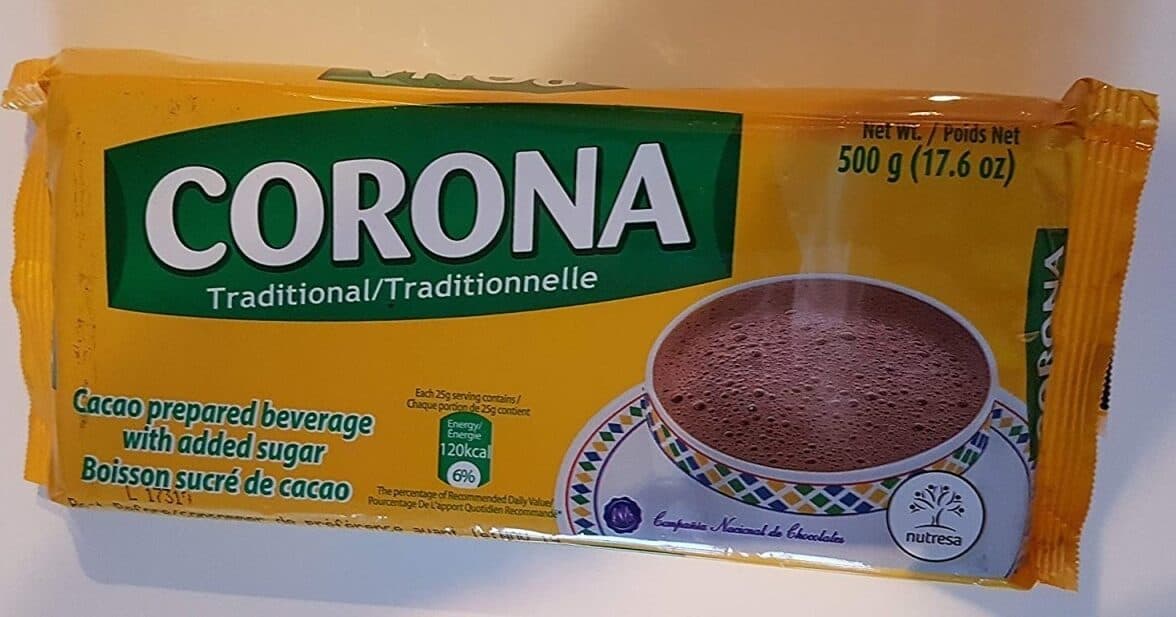 Corona Sweet traditional chocolate bar resealable packshot