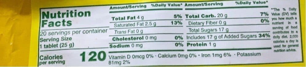 Corona Sweet traditional chocolate bar resealable packshot