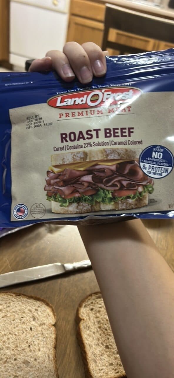 Land O Frost Roast Beef packshot