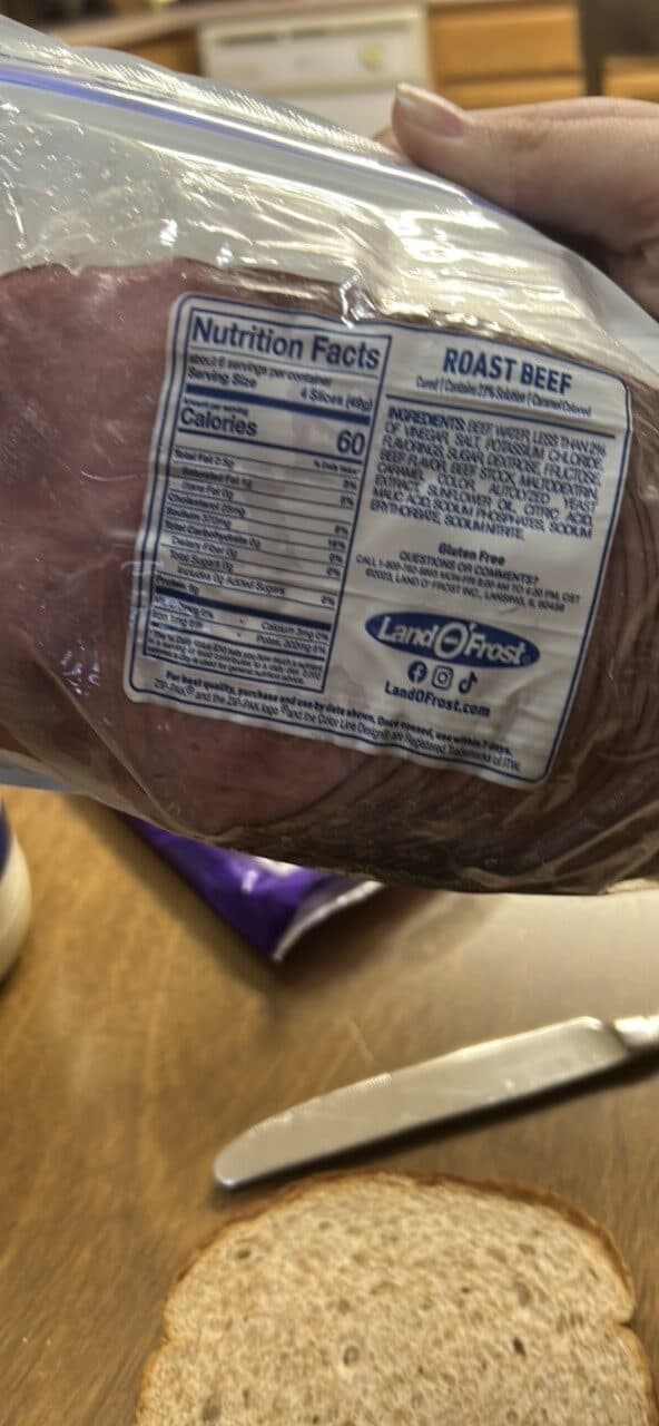 Land O Frost Roast Beef packshot