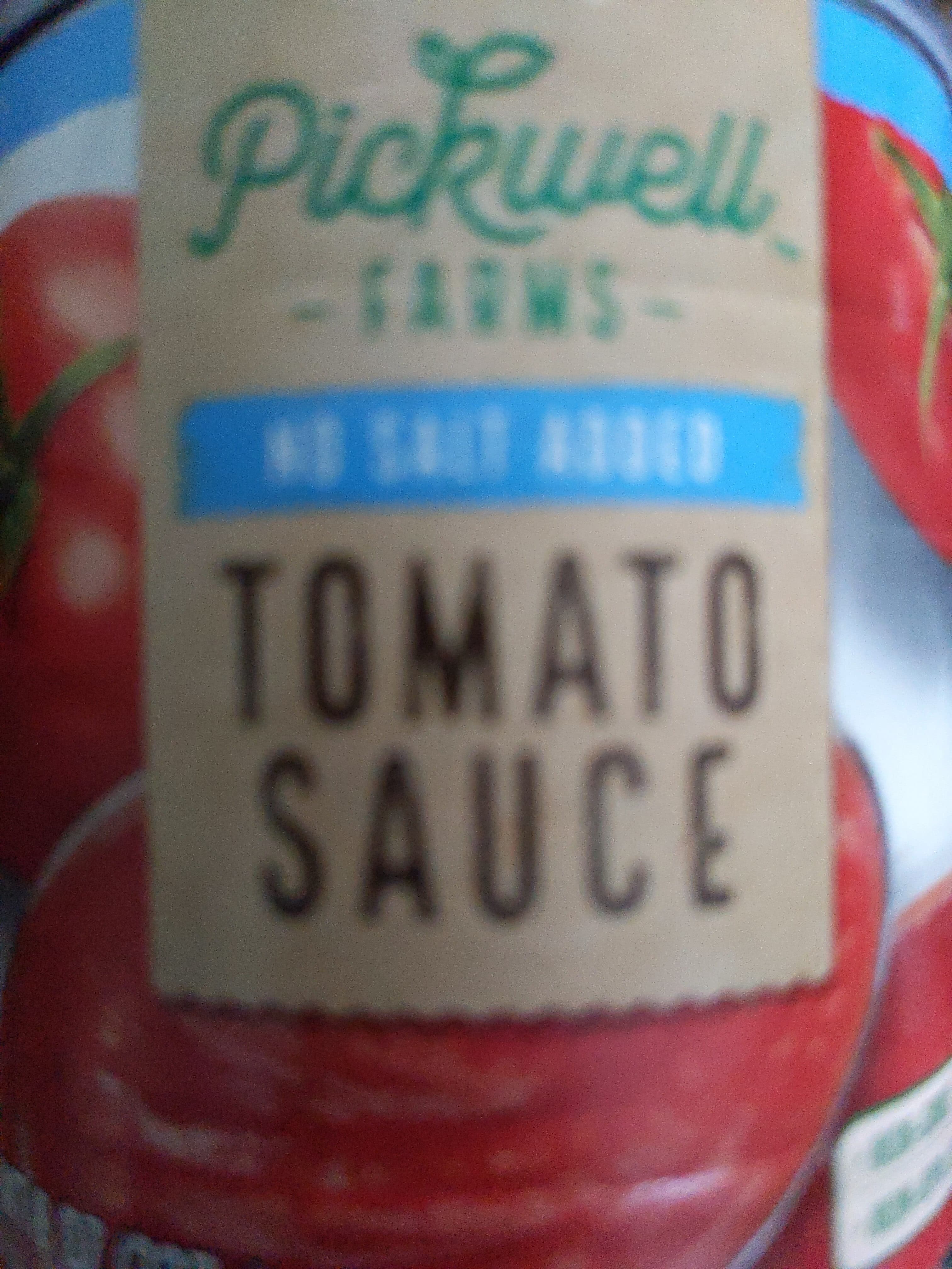 Pickwell Farms No Salt Added Tomato Sauce packshot