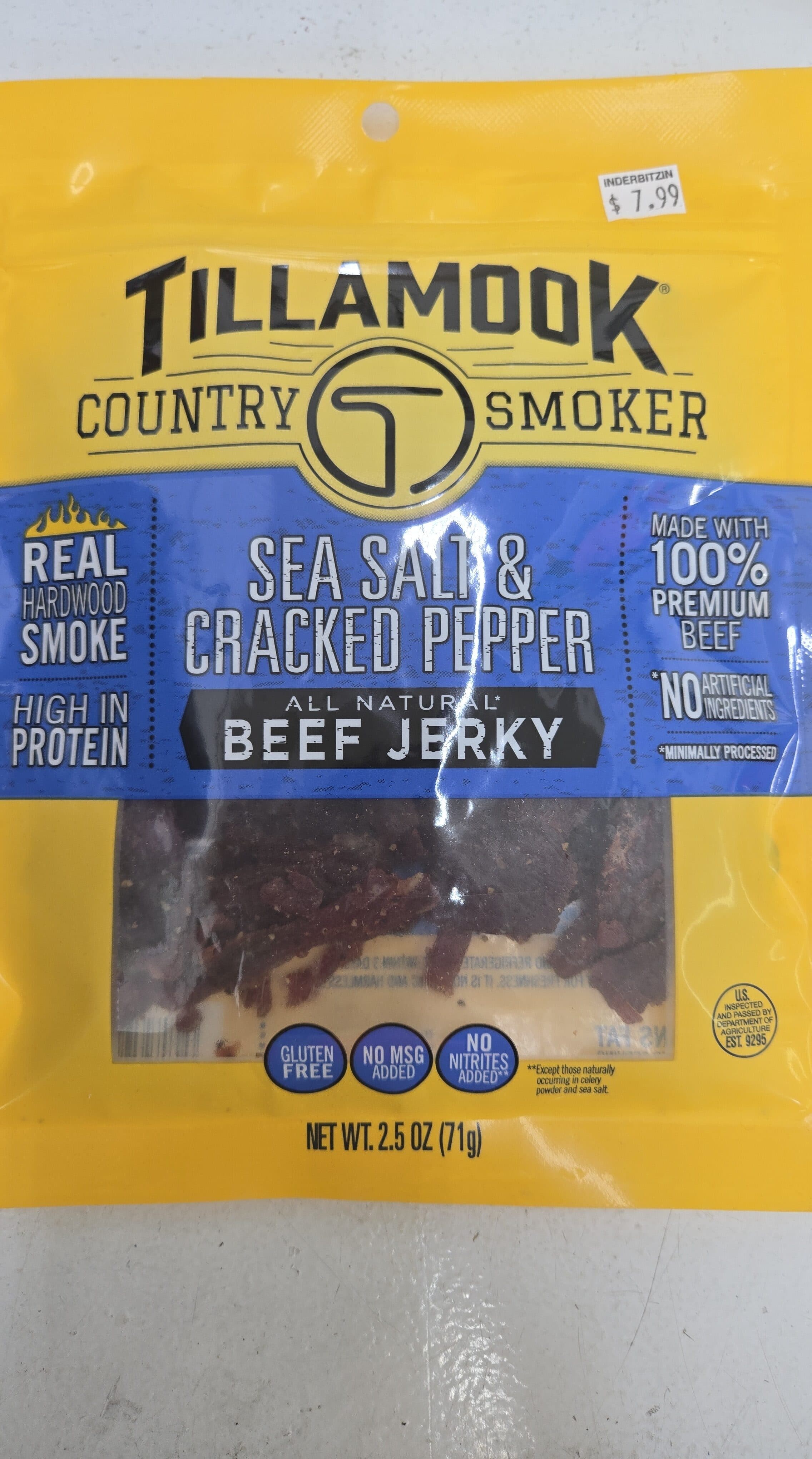 Tillamook Country Smoker Inc Beef Jerky packshot