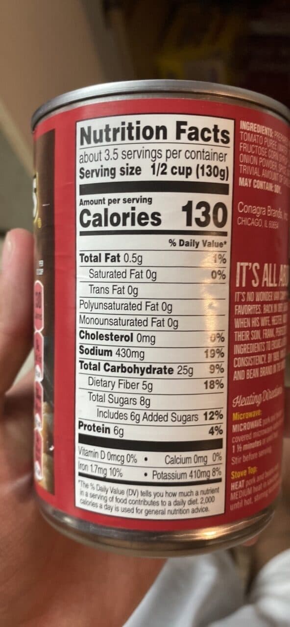 Van Camp's Pork and Beans in Tomato Sauce packshot
