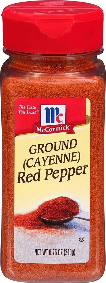 Mccormick Cayenne pepper packshot