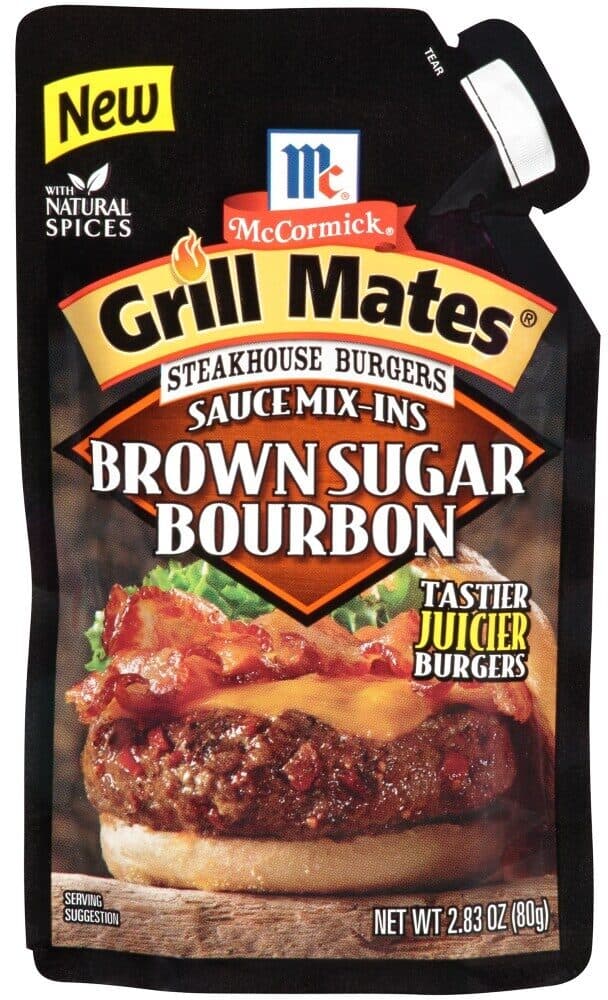 Mccormick Mccormick, grill mates, brown sugar bourbon sauce mix-ins packshot