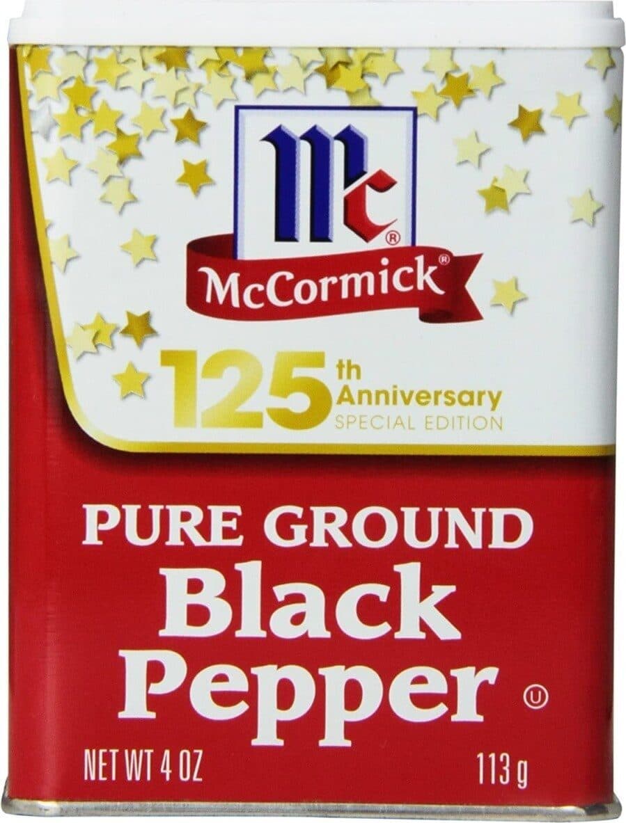 McCormick Black pepper packshot