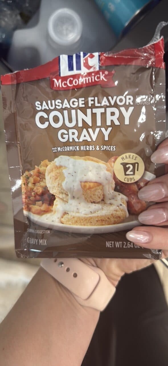 McCormick Sausage Flavor Country Gravy packshot