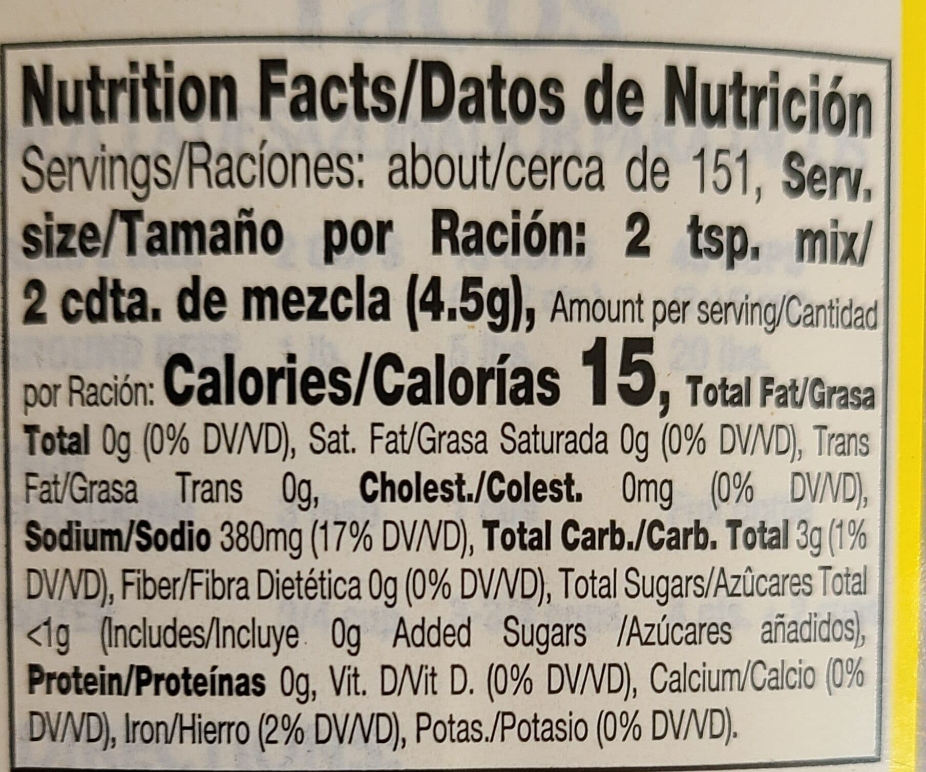 Mccormick Original taco seasoning mix packshot