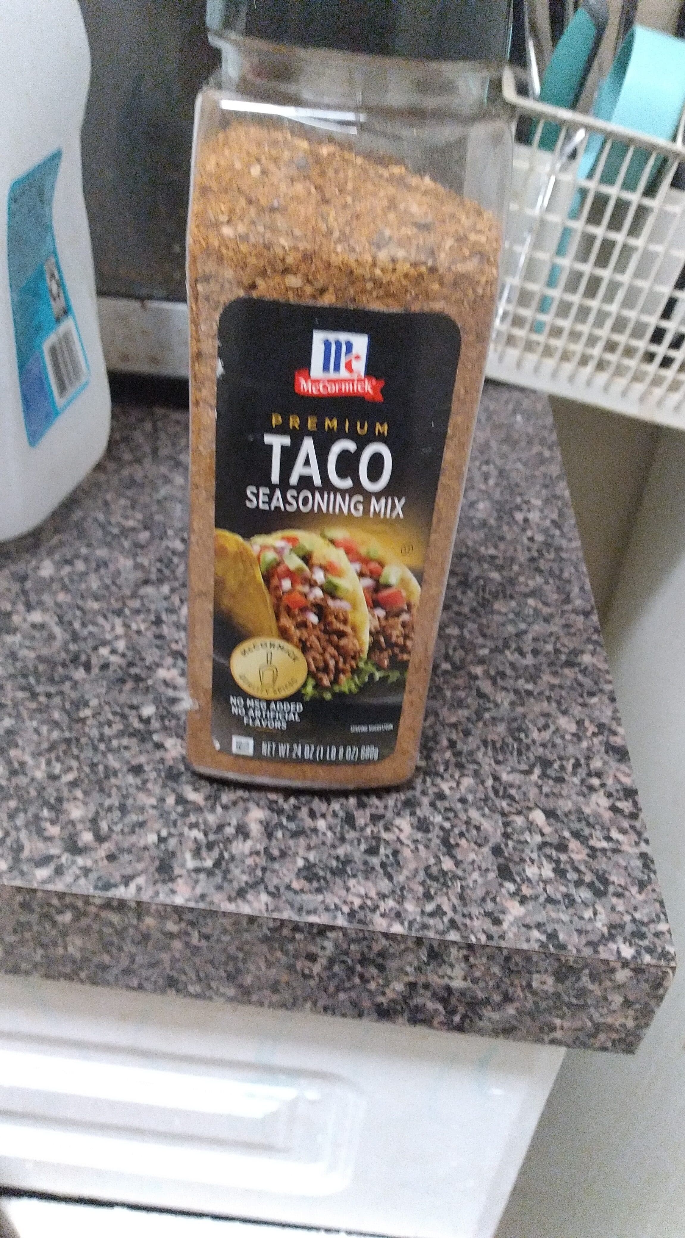 Mccormick Mccormick, premium taco seasoning mix packshot