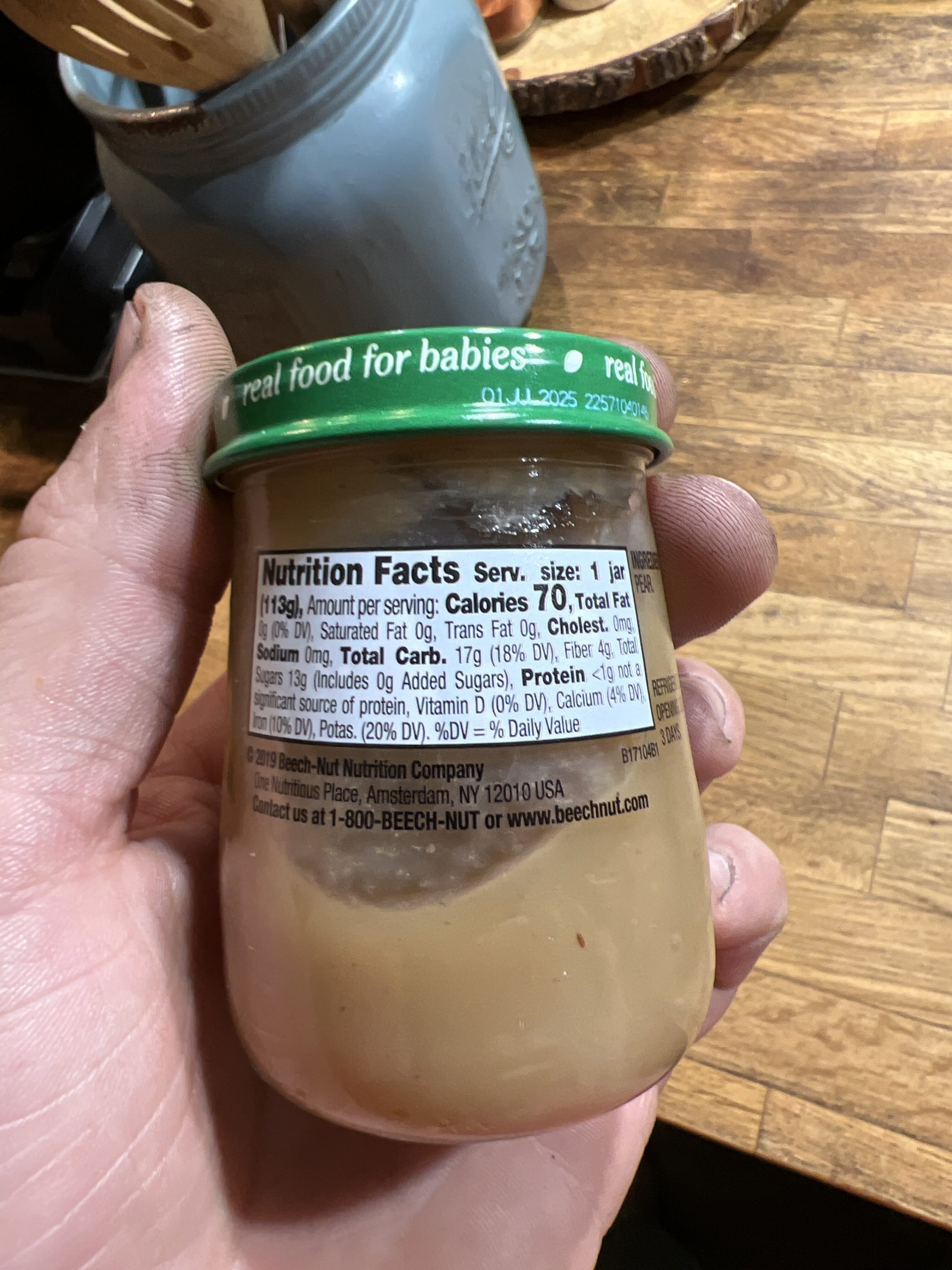 Beech-Nut Nutrition Company Pear - Beech Nut Naturals packshot