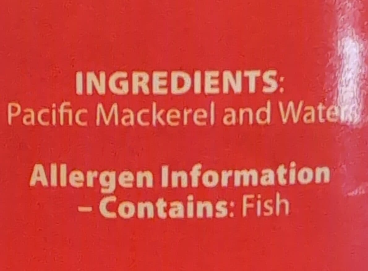 California Girl California girl, mackerel packshot