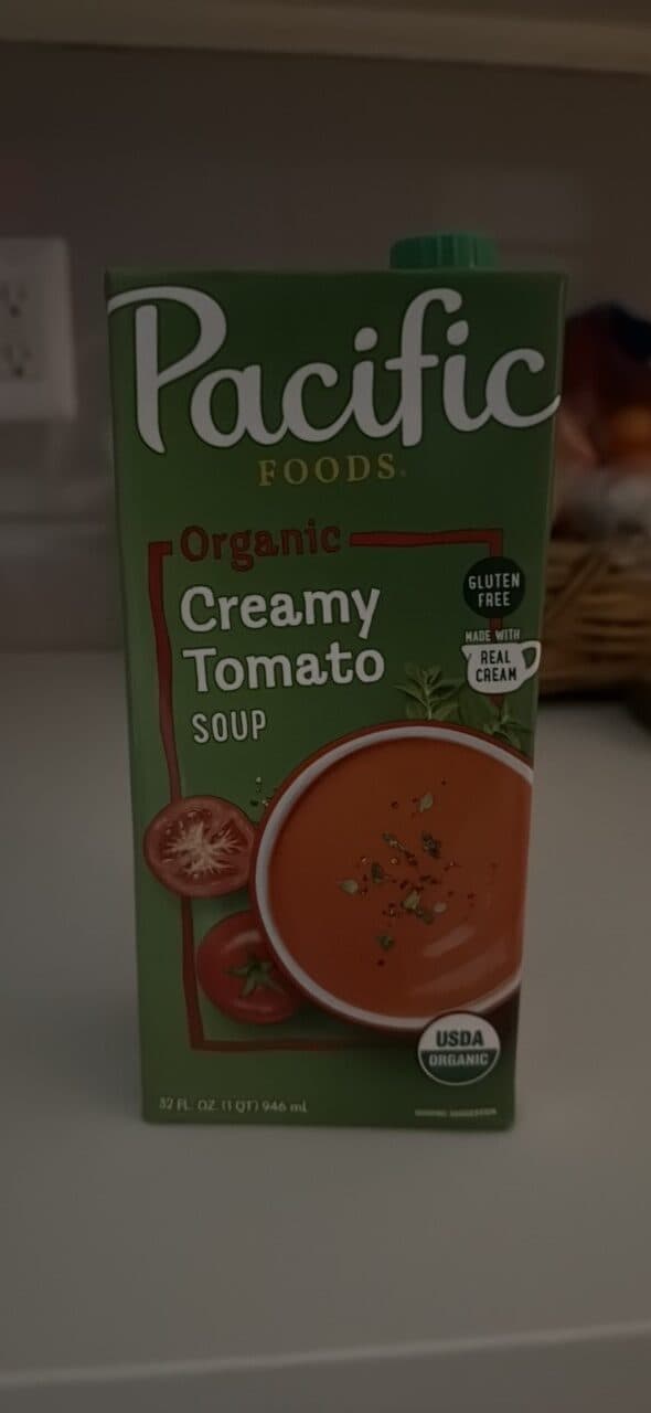 Pacific Foods Organic Creamy Tomato Soup packshot