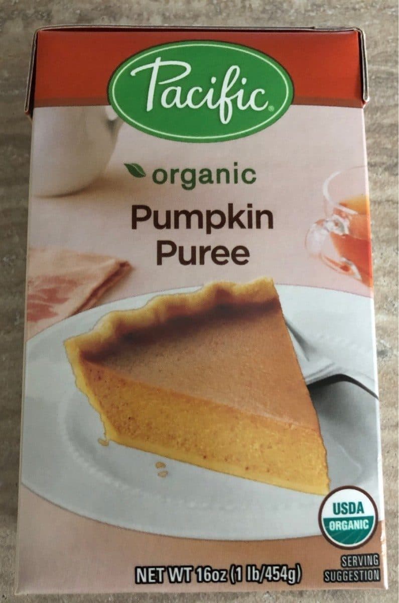 Pacific Organic pumpkin puree packshot