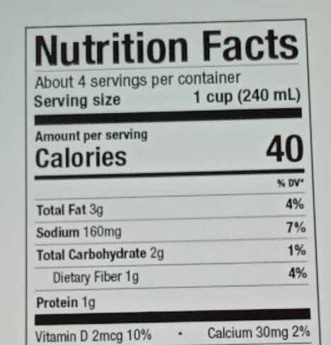 Pacific Organic Almond Milk Unsweetened Vanilla imp packshot