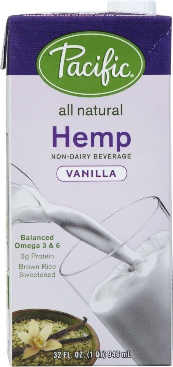 Pacific Hemp Vanilla Plant-Based Beverage packshot