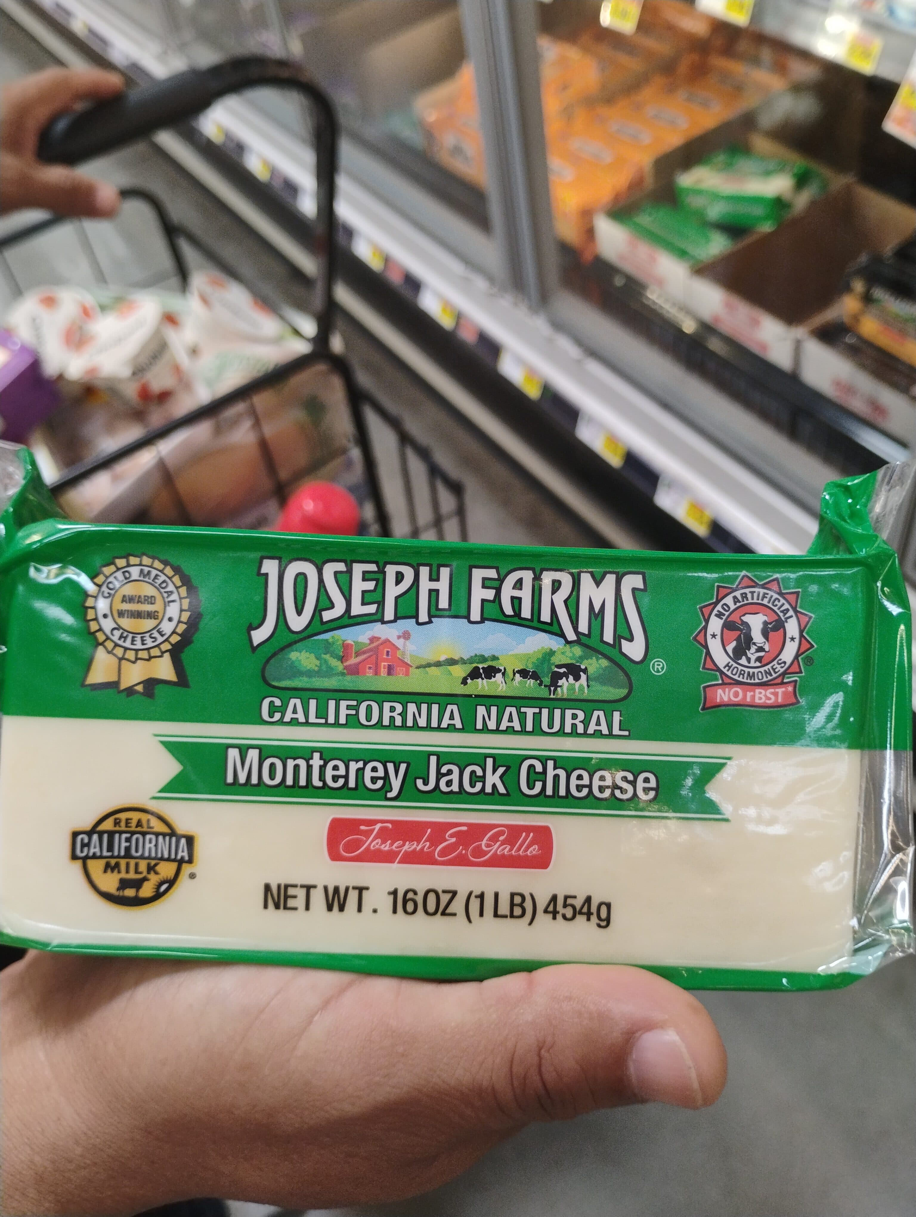 Joseph Gallo Farms Monterey Jack Cheese packshot