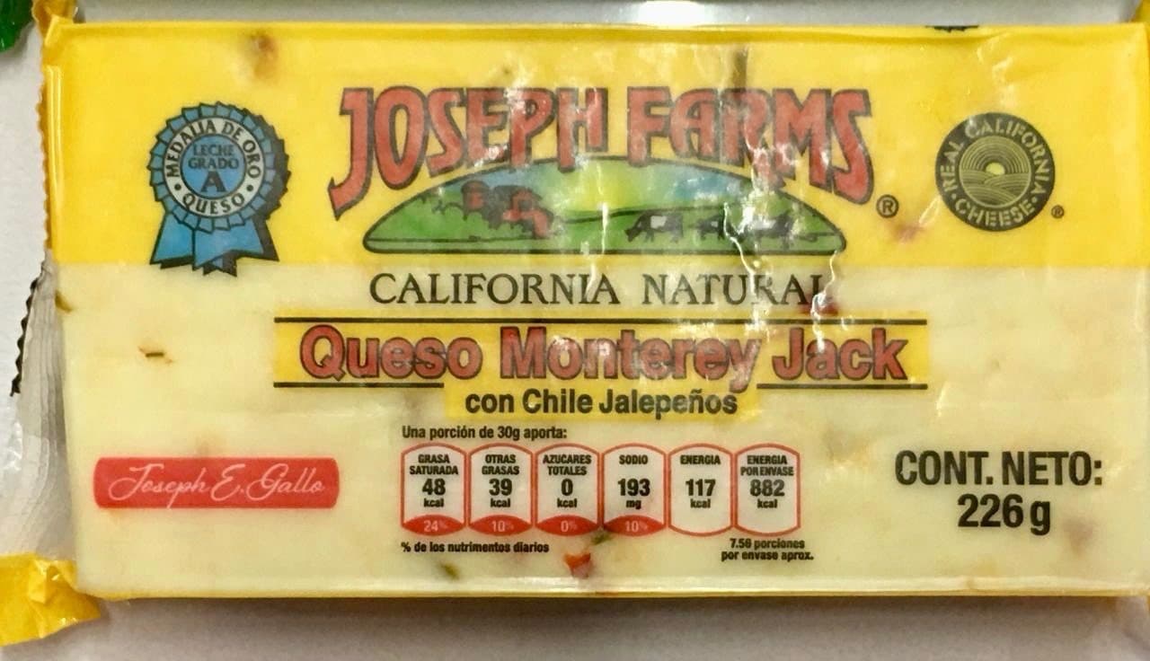 JOSEPH FARMS QUESO MONTEREY JACK packshot