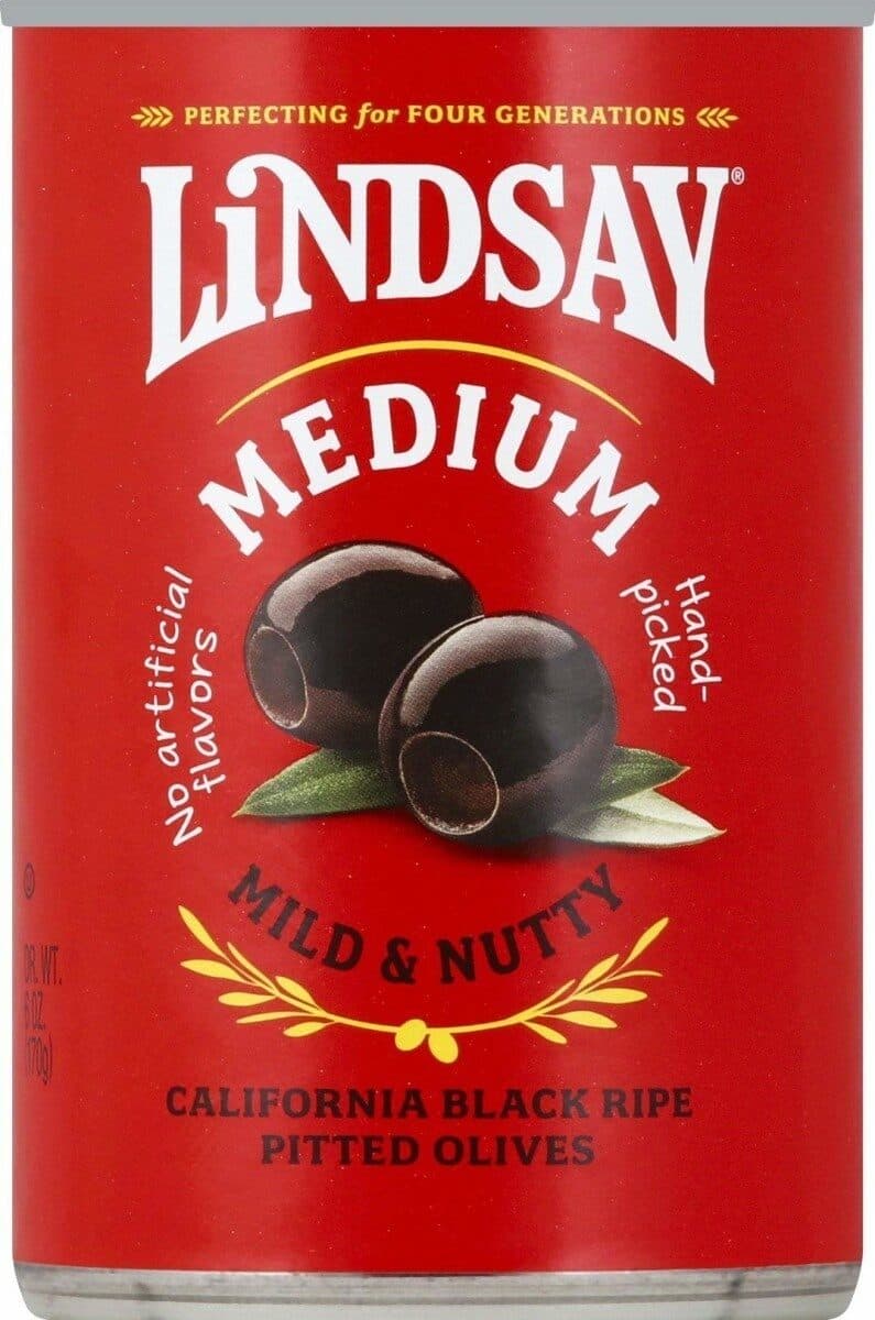 Lindsay California Ripe Pitted Olives Medium packshot