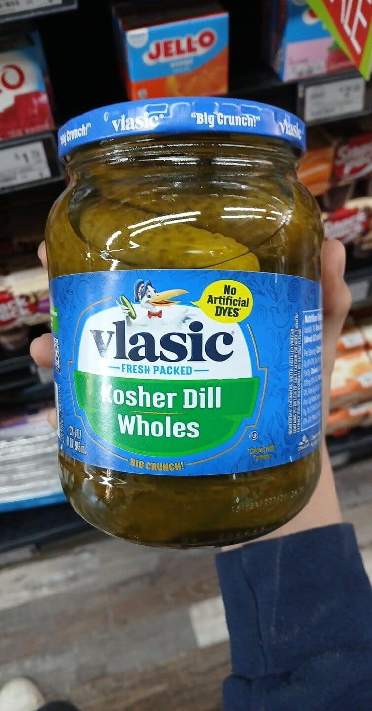 vlasic Kosher Dill Wholes packshot