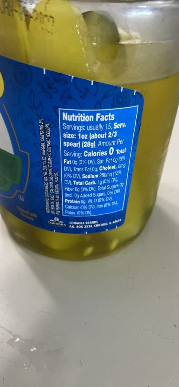 vlasic pickle packshot