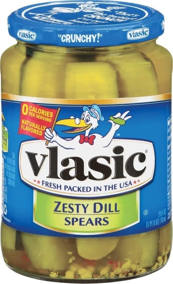 vlasic Zesty Dill Spears packshot