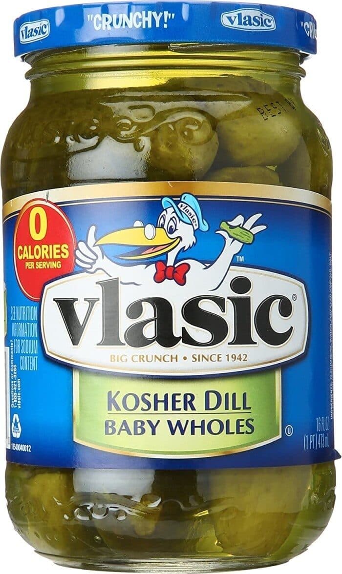 Vlasic Kosher dill baby wholes pickles imp packshot
