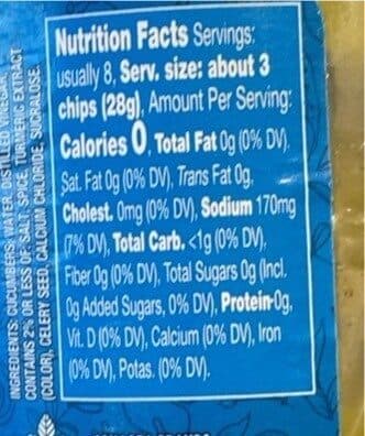 Vlasic Bread & Butter Chips packshot