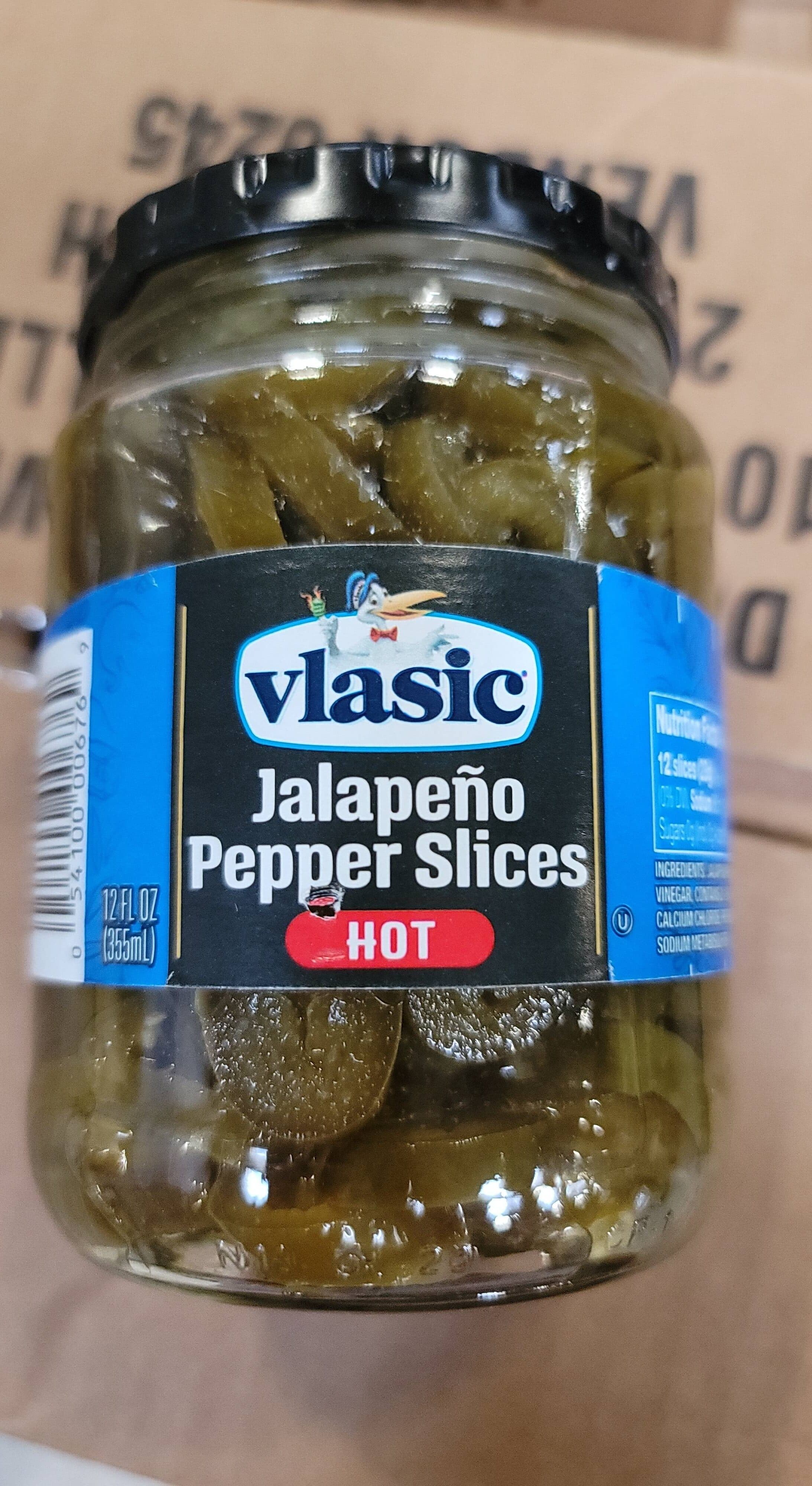 Vlasic Vlasic, jalapeno pepper slices, hot, hot packshot