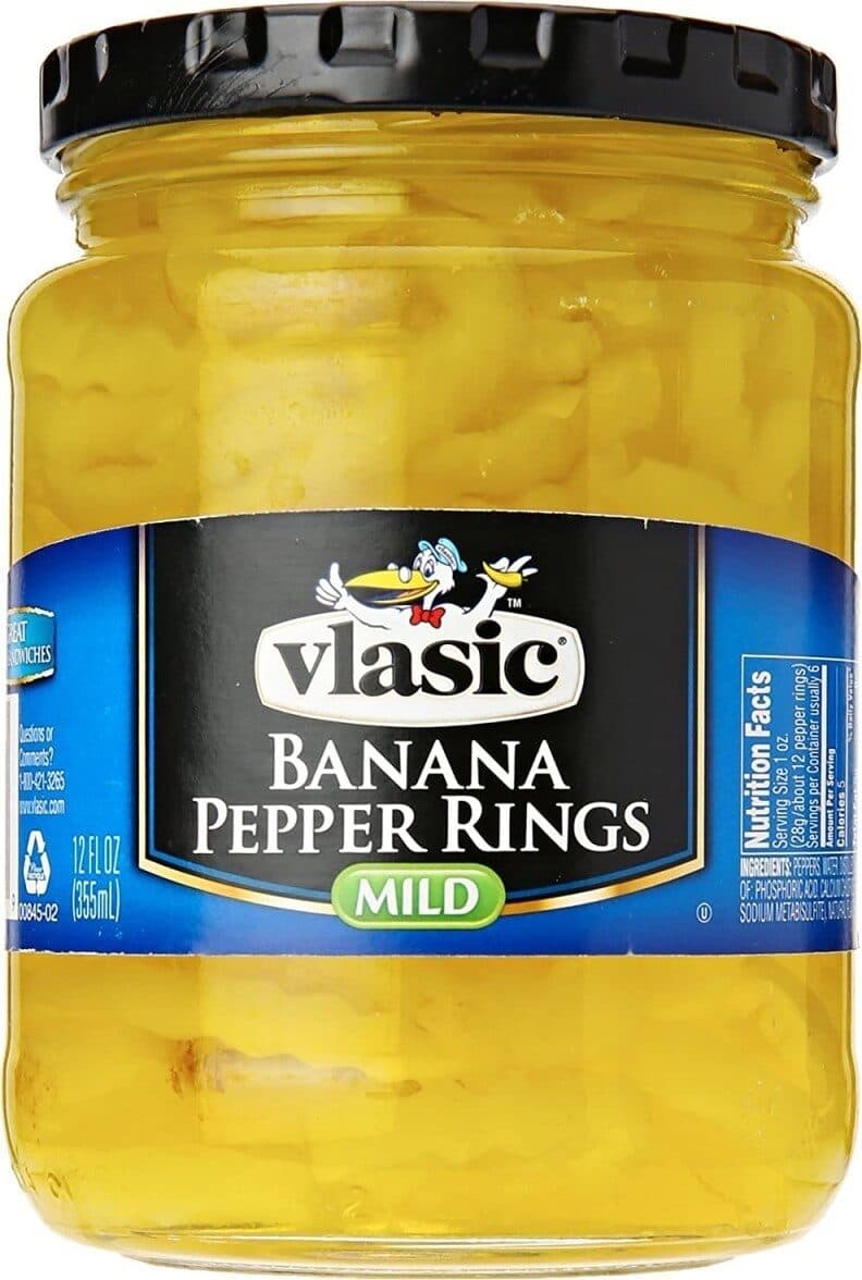 Vlasic Banana pepper rings packshot