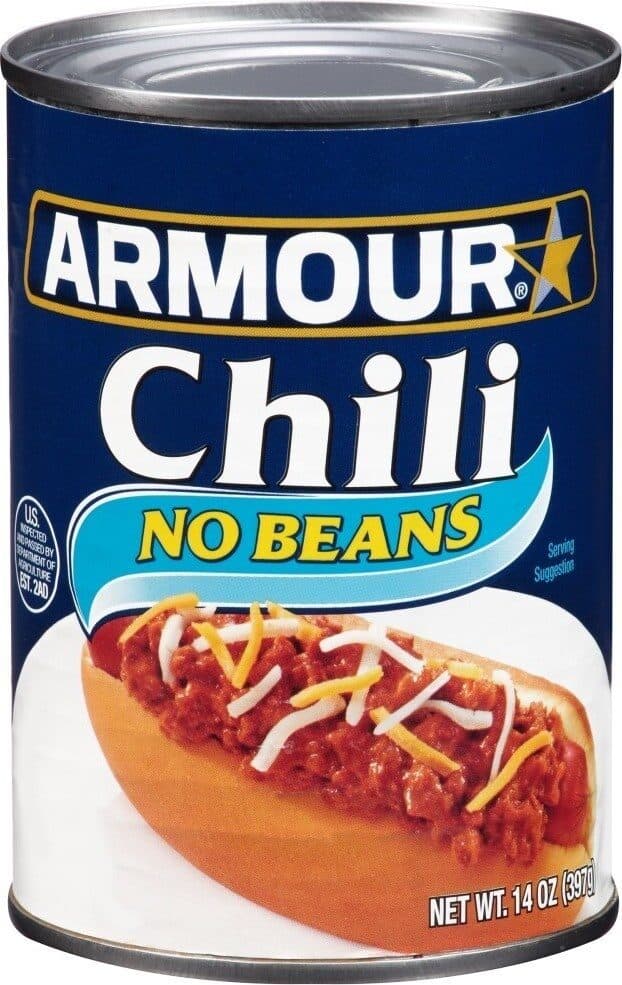 Armour Chili no beans packshot