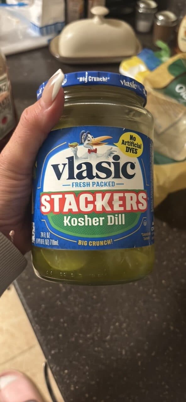 Vlasic Stackers Kosher Dill packshot