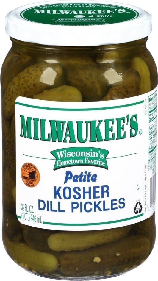 Milwaukee's Wisconsin'S, Petite Kosher Dill Pickles packshot