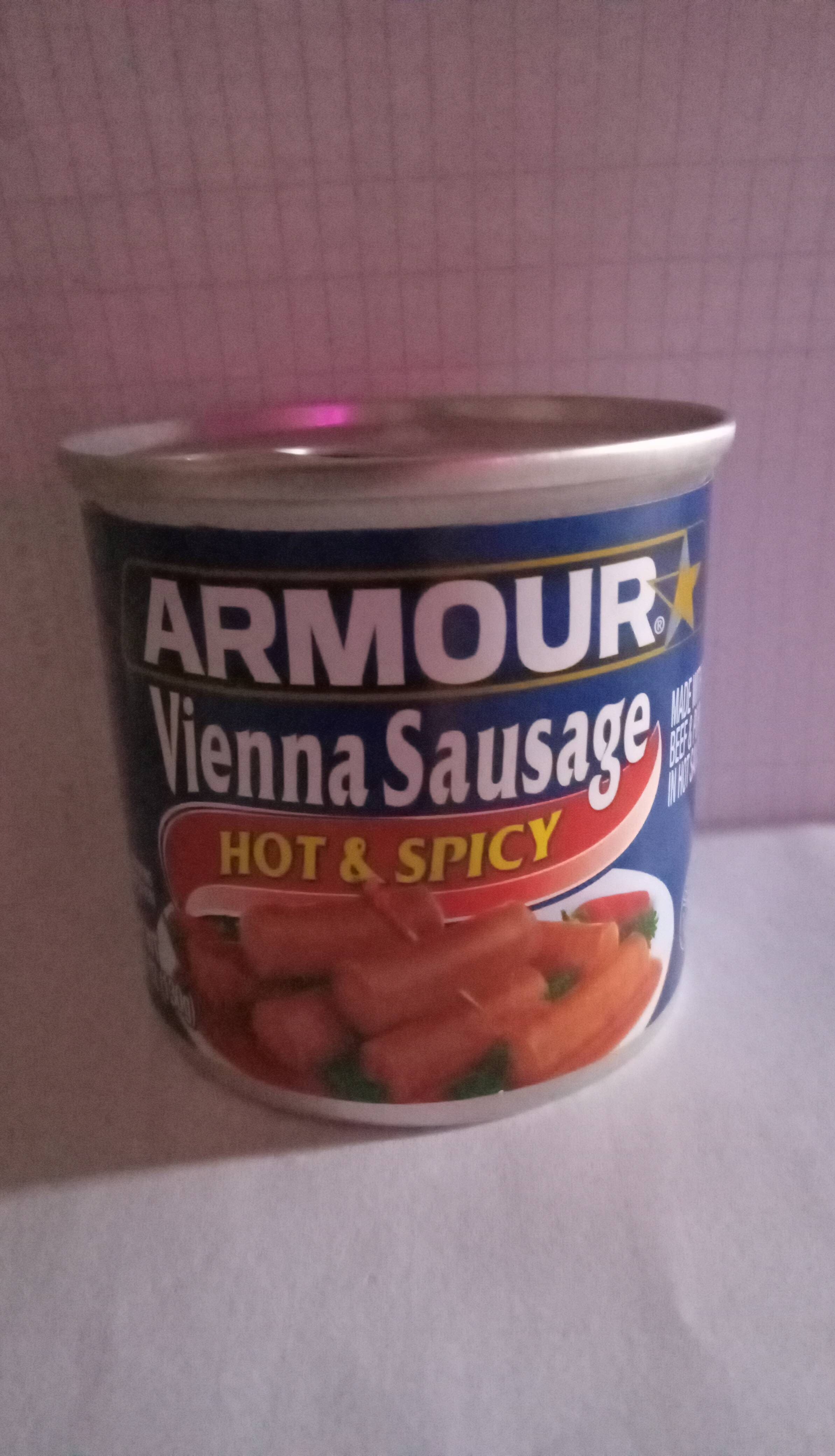 ARMOUR Vienna Sausage Hot & Spicy packshot