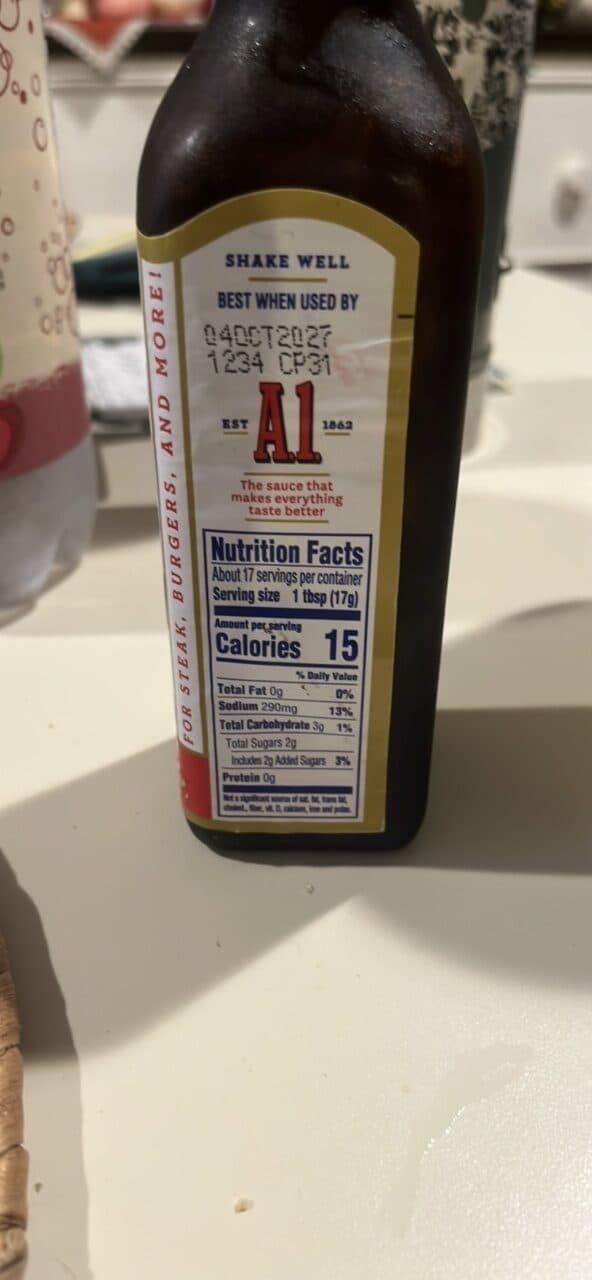 A.1. Original Sauce packshot