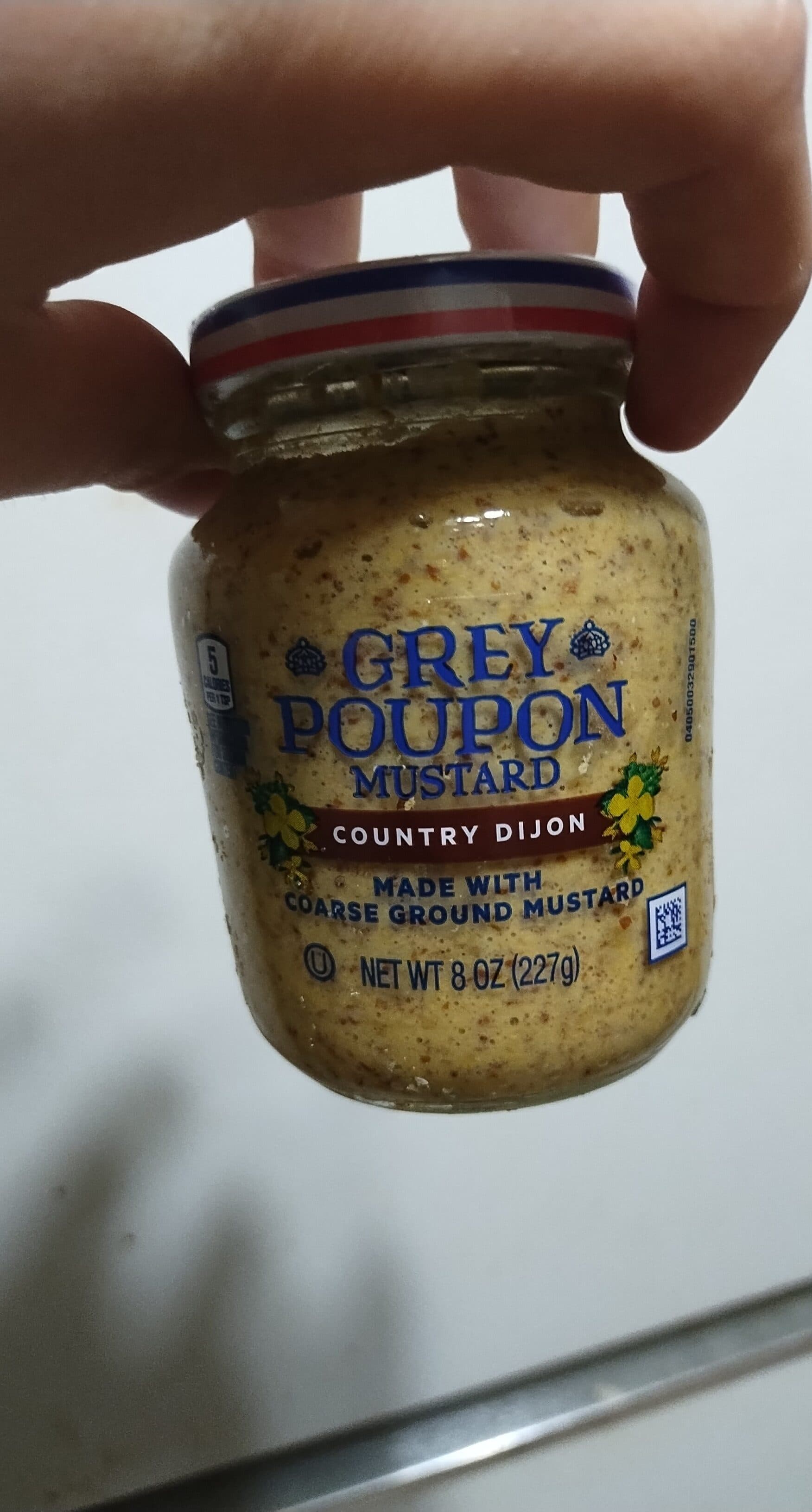 GREY POUPON COUNTRY DIJON MUSTARD packshot