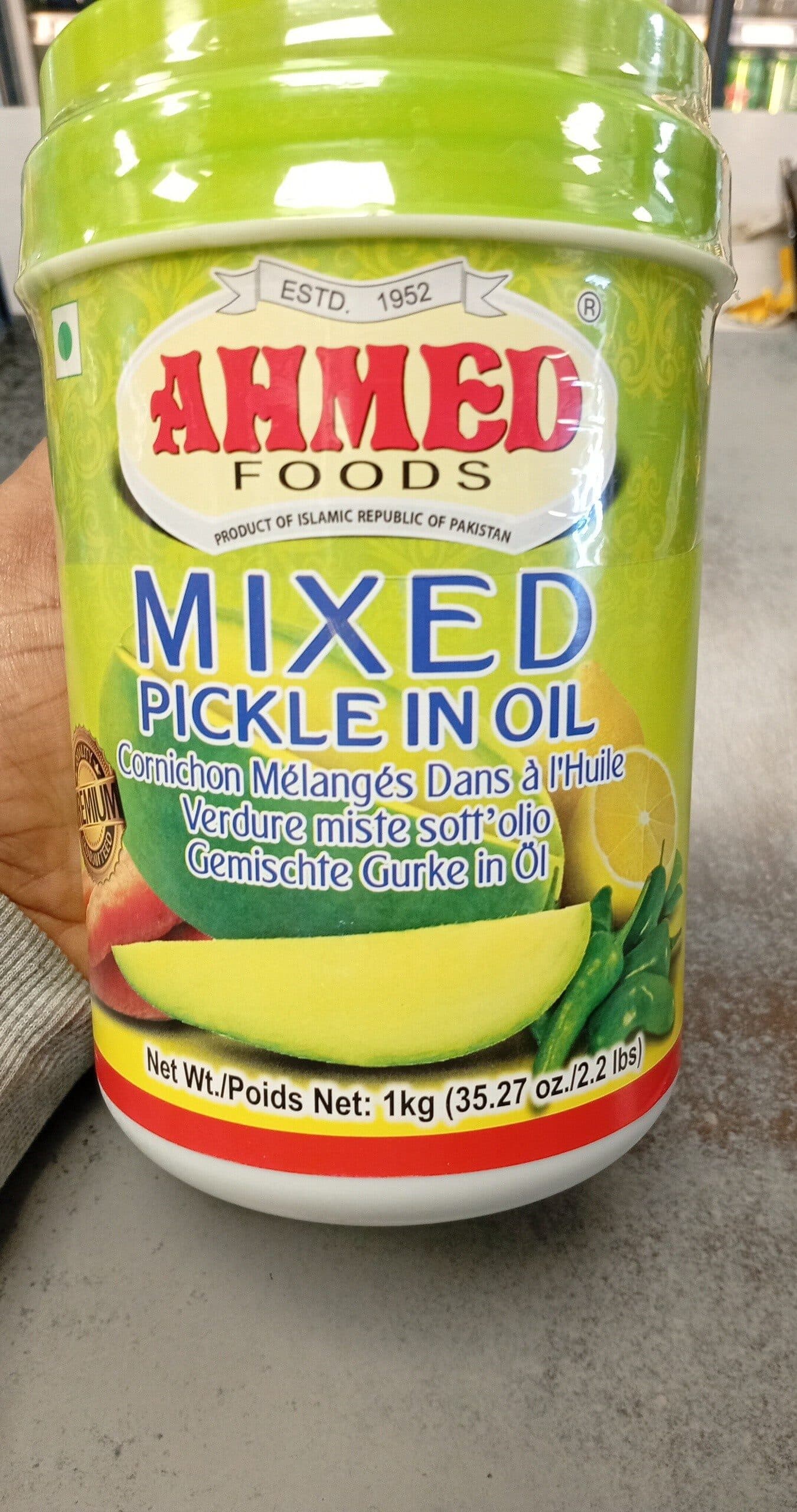 Ahmed Foods Mixed Pickle In Oil packshot