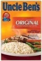 Uncle Ben's Uncle bens original rice packshot
