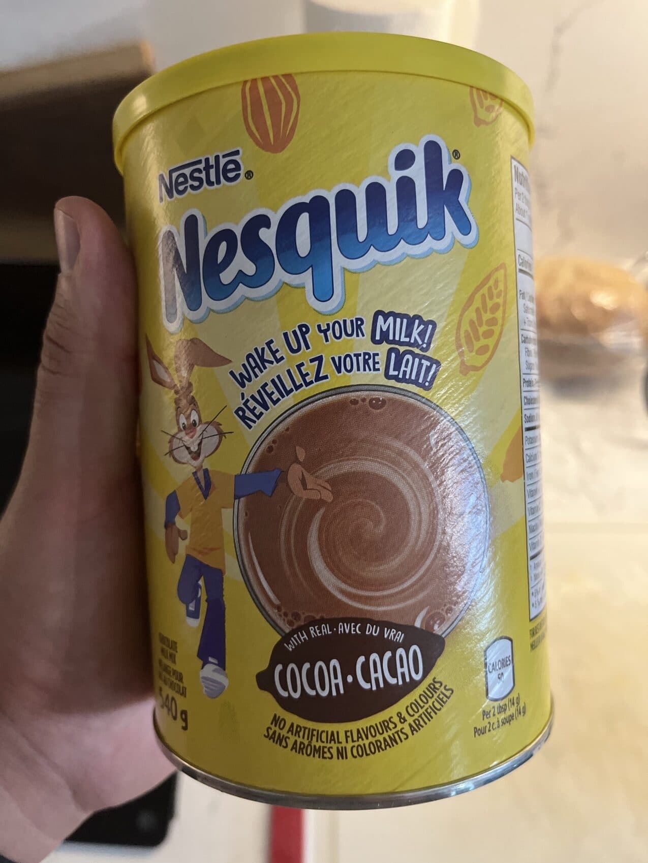 Nestlé Nesquik Less Sugar packshot