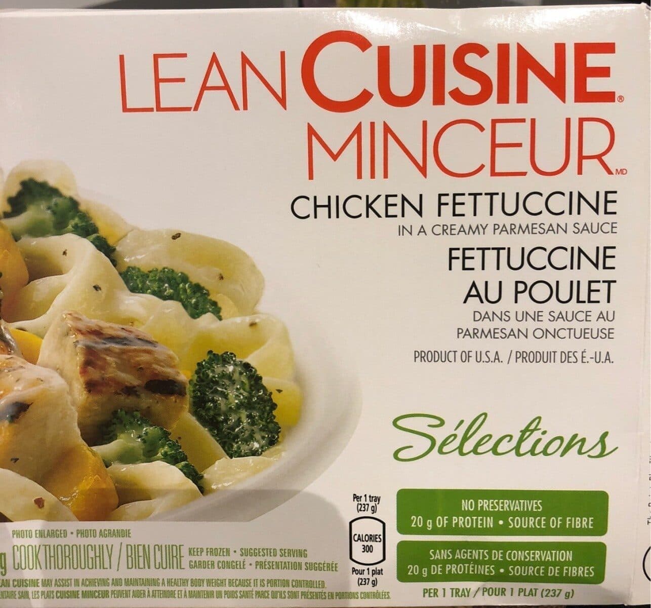 Open Food Facts Lean cuisine minceur saveur chicken fettucine packshot