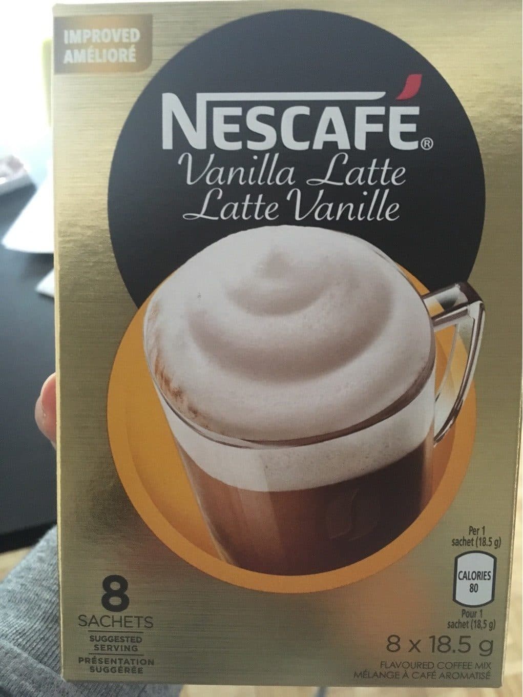 Nescafé Cappuccino Vanille packshot