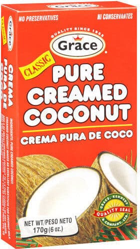 Grace Coconut cream net wt packshot