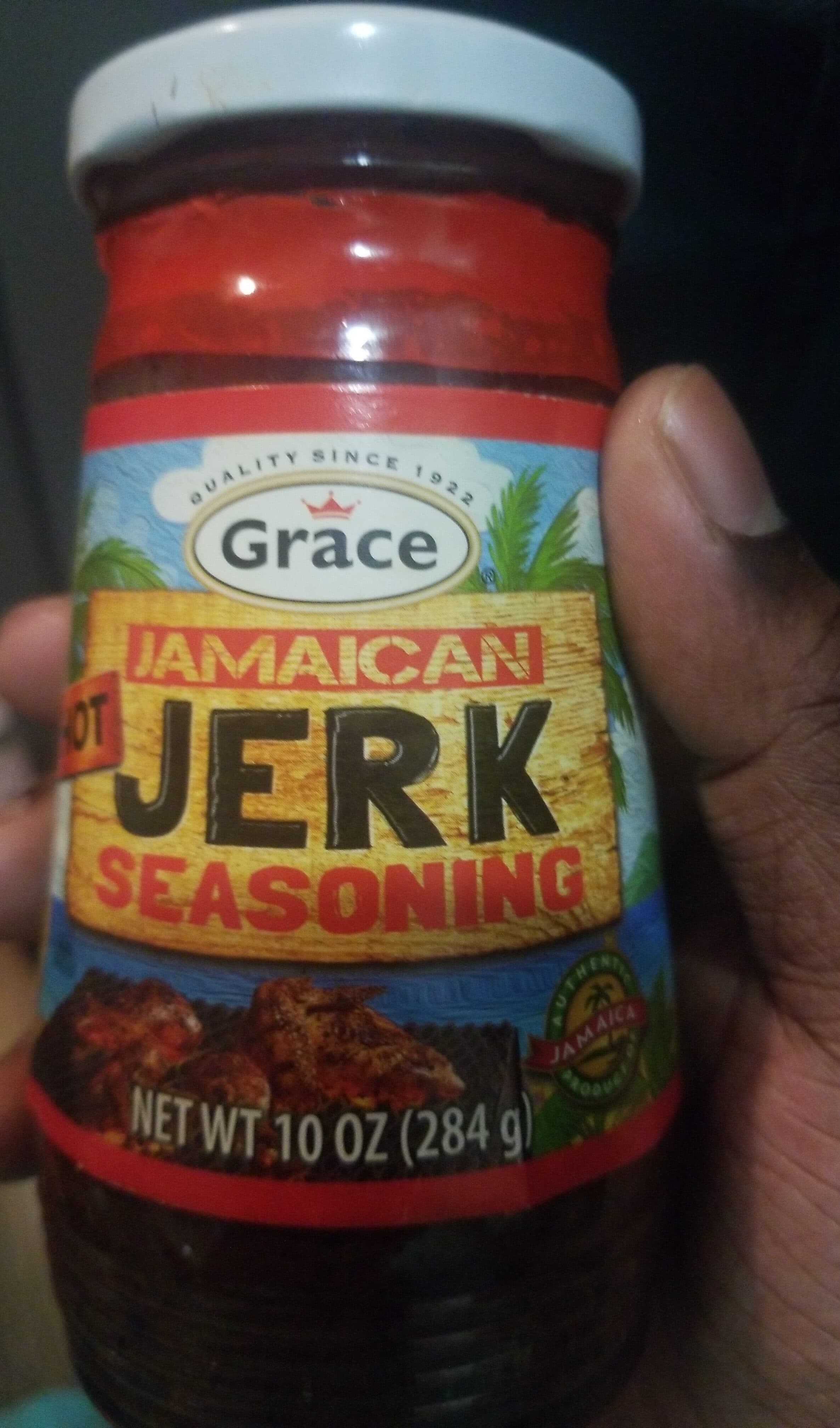 Grace Hot jerk seasoning packshot
