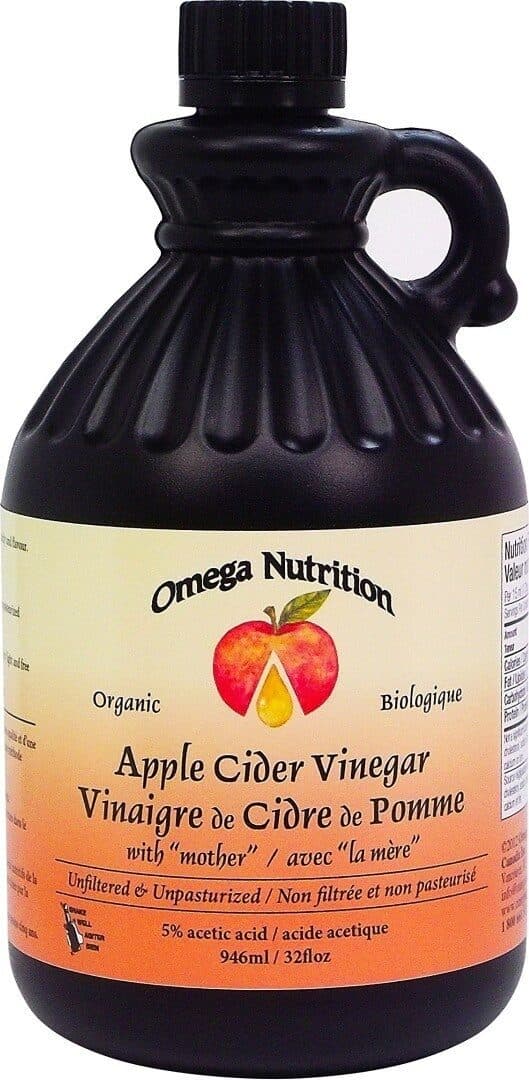 Omega Nutrition Apple cider vinegar packshot