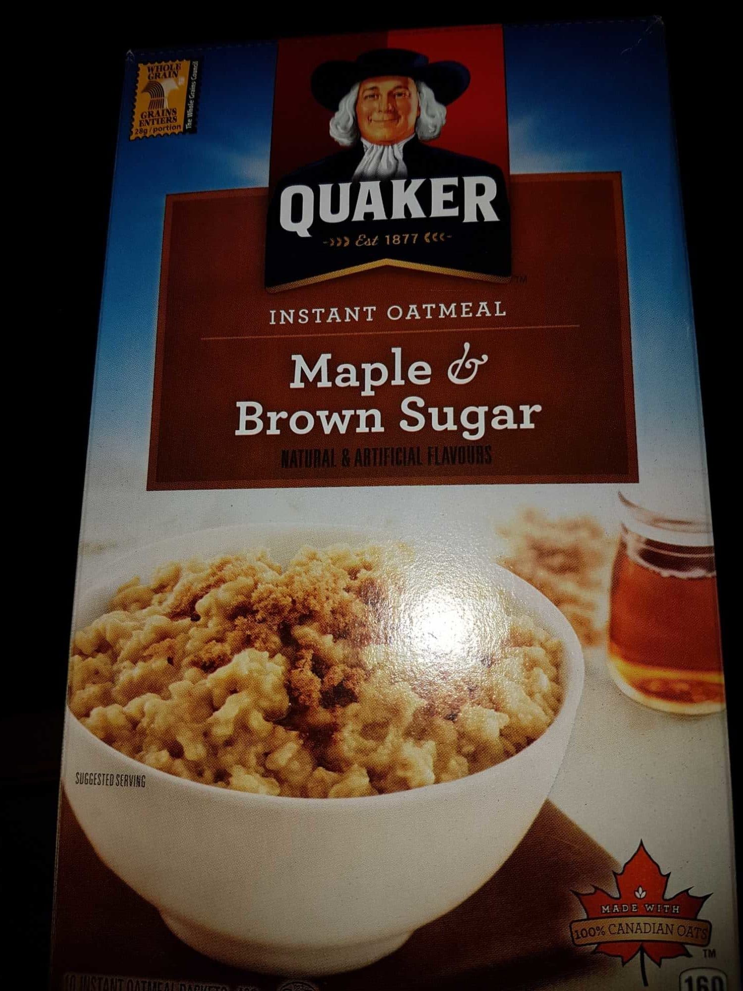 Quaker Gruau Prêt à Servir (érable Cassonade) packshot