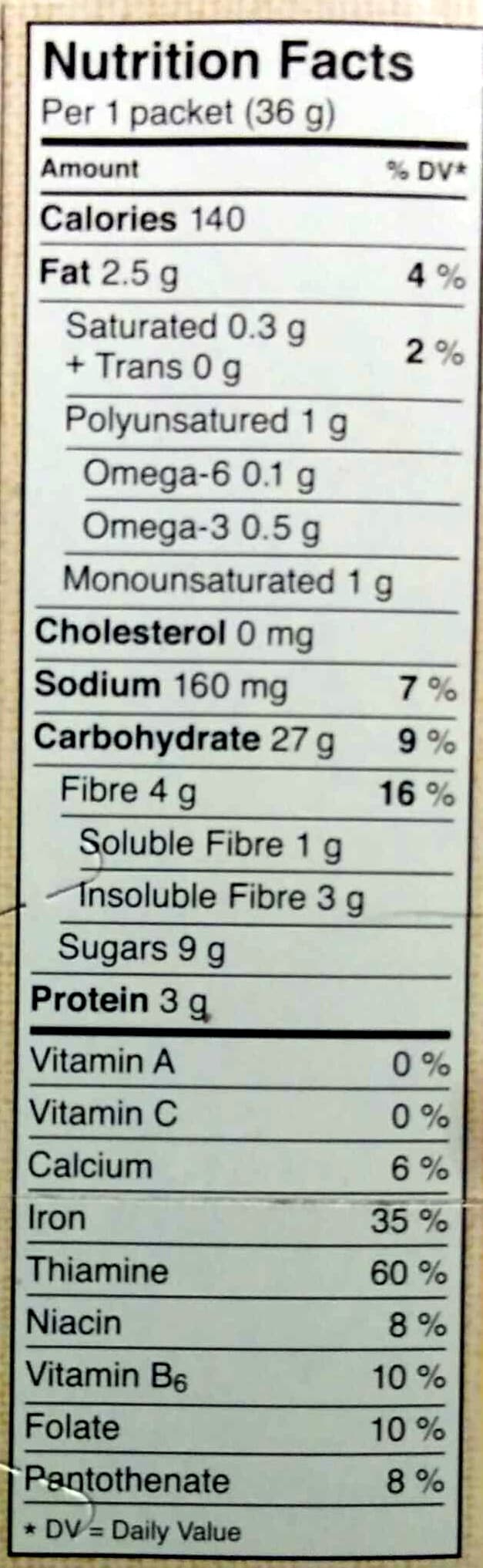 Quaker Hearty Medleys Fruit, Nut & Omega 3 packshot