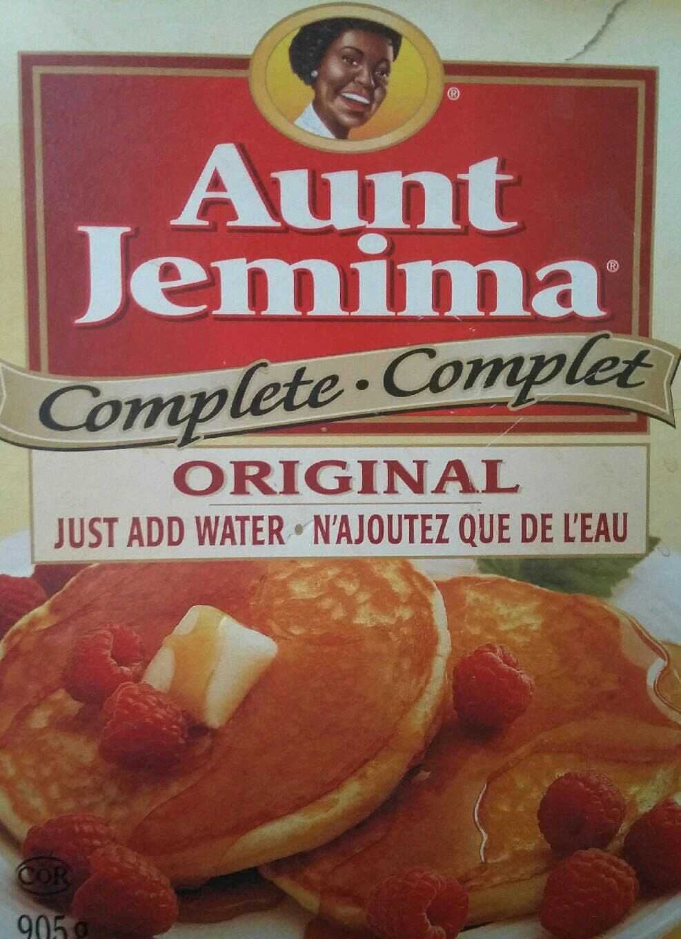 Aunt Jemima Complete Pancakes Preparation packshot