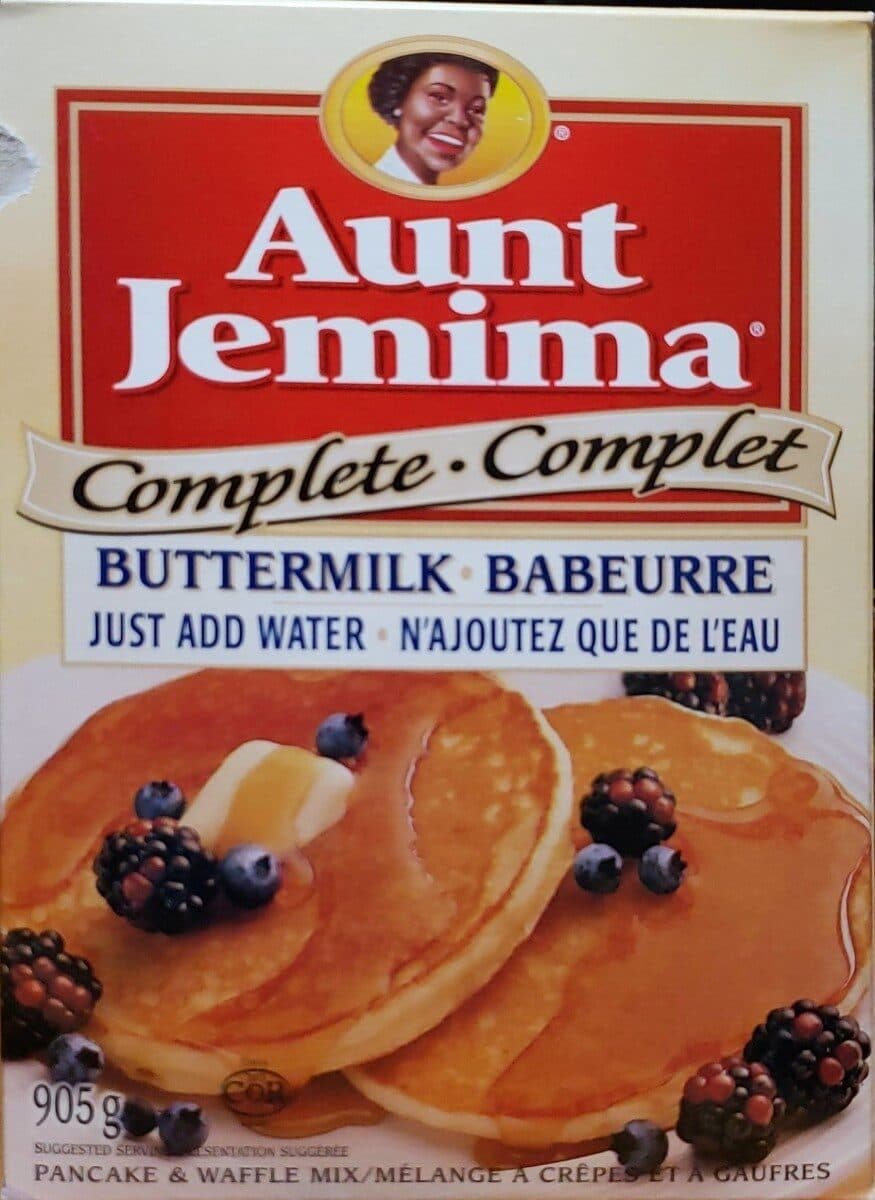 Aunt Jemima Pancake and Waffle Mix packshot