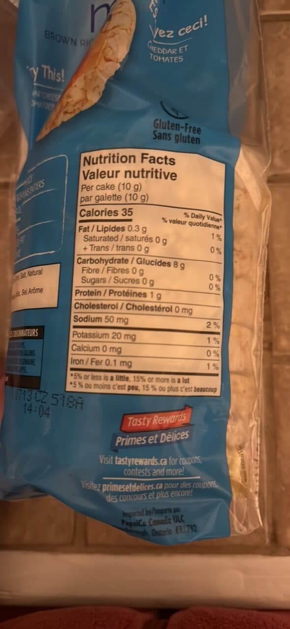 Quaker Crisp minis - galettes de riz et de maïs packshot