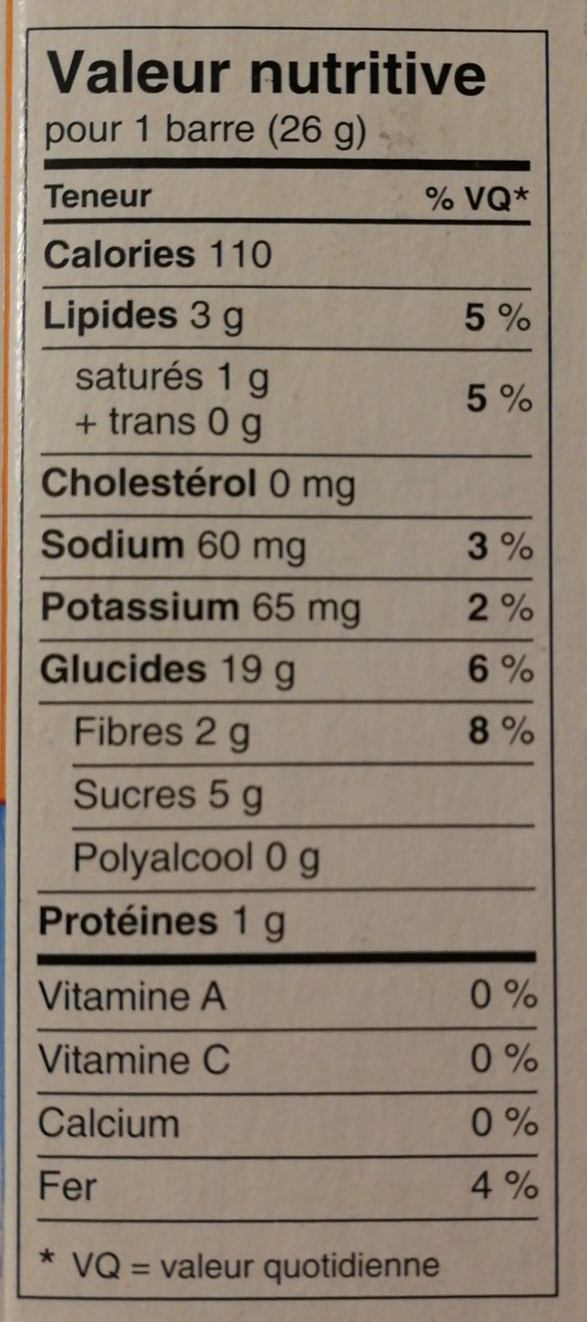 Quaker Chewy packshot