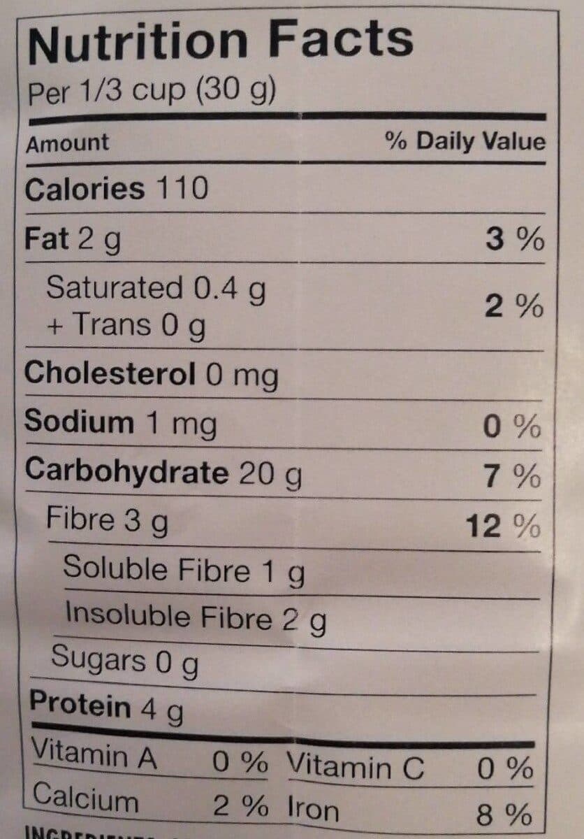 Quaker Whole Grain Canadian Quick Oats packshot